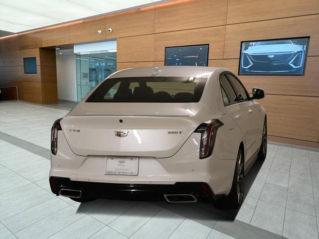 new 2025 Cadillac CT4 car, priced at $49,090