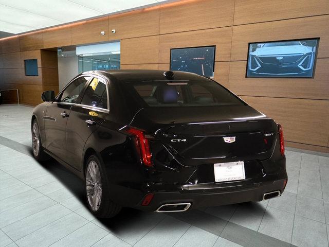 new 2025 Cadillac CT4 car, priced at $41,490