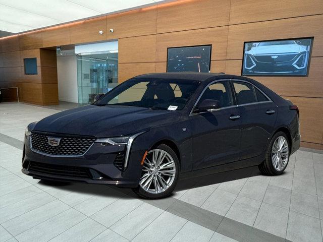 new 2025 Cadillac CT4 car, priced at $42,115