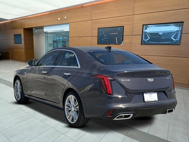 new 2025 Cadillac CT4 car, priced at $42,115