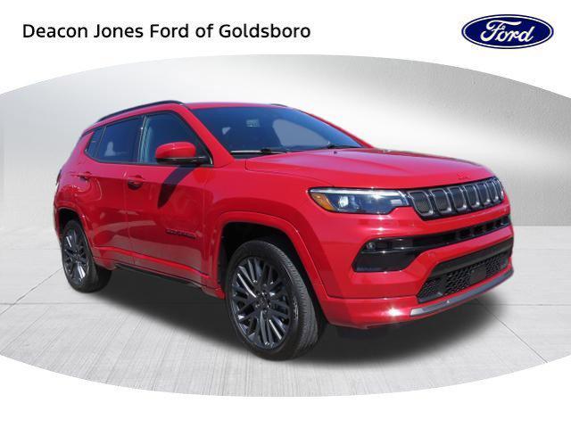 used 2022 Jeep Compass car, priced at $25,612