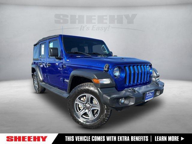 used 2018 Jeep Wrangler Unlimited car, priced at $23,500