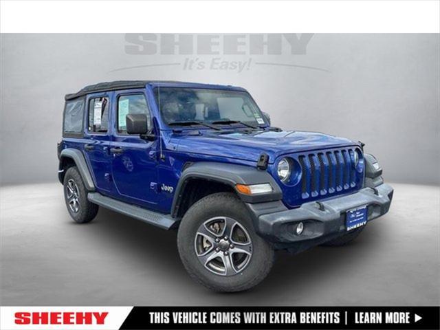 used 2018 Jeep Wrangler Unlimited car, priced at $24,750