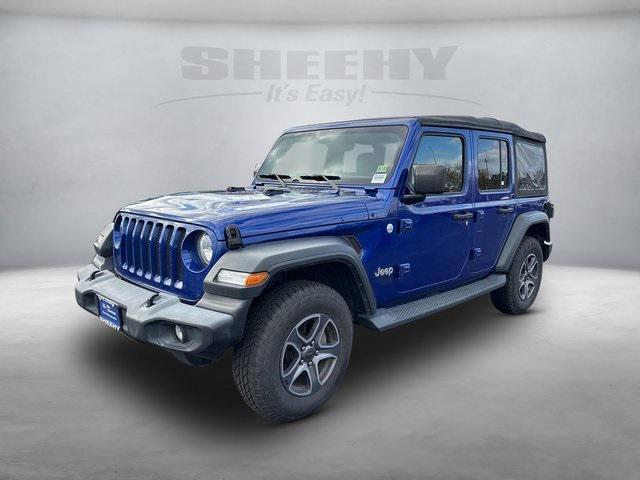 used 2018 Jeep Wrangler Unlimited car, priced at $24,750