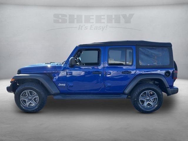 used 2018 Jeep Wrangler Unlimited car, priced at $23,500