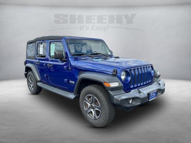 used 2018 Jeep Wrangler Unlimited car, priced at $24,750