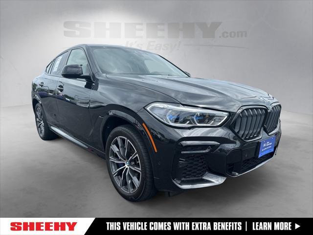 used 2022 BMW X6 car, priced at $58,750