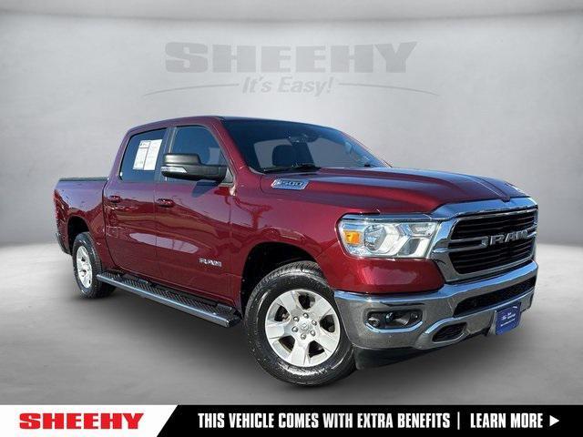 used 2021 Ram 1500 car, priced at $26,500