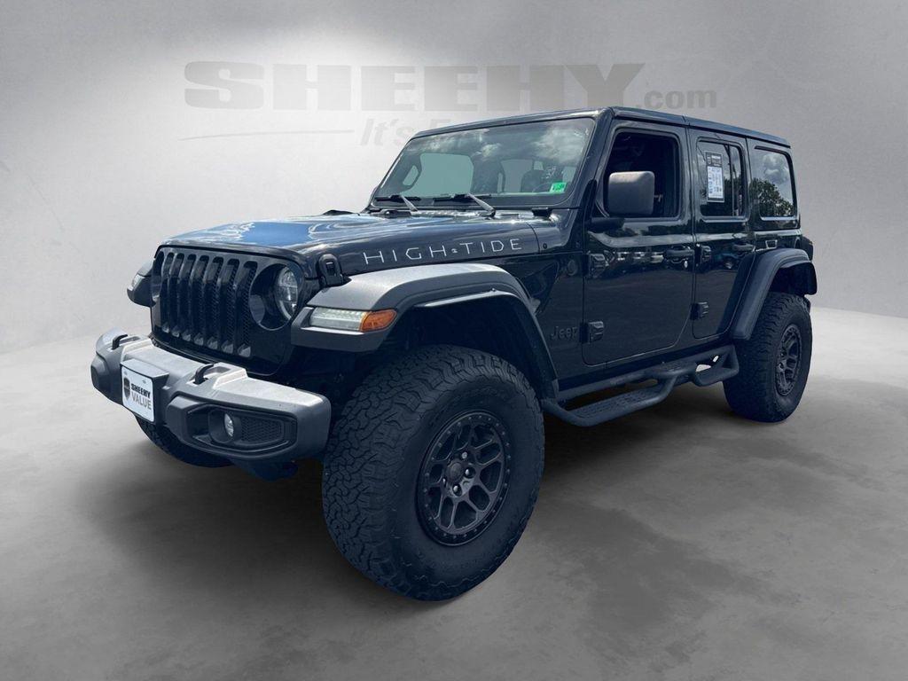used 2022 Jeep Wrangler Unlimited car, priced at $34,750