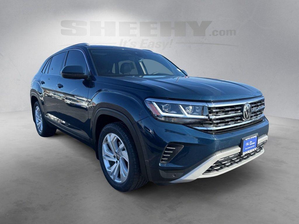used 2021 Volkswagen Atlas Cross Sport car, priced at $22,500