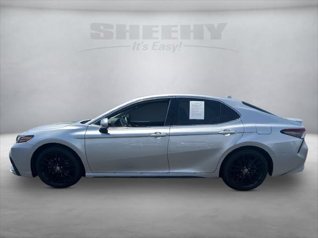 used 2022 Toyota Camry car, priced at $27,500