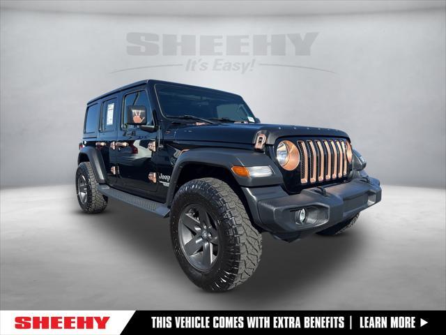 used 2020 Jeep Wrangler Unlimited car, priced at $24,500