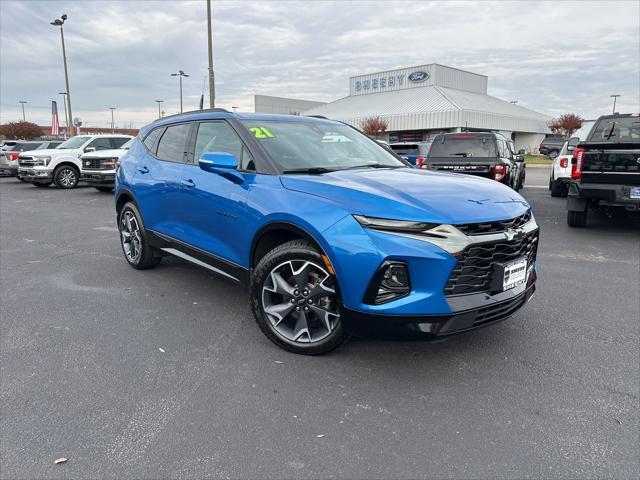 used 2021 Chevrolet Blazer car, priced at $30,950