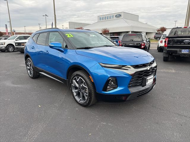 used 2021 Chevrolet Blazer car, priced at $30,950