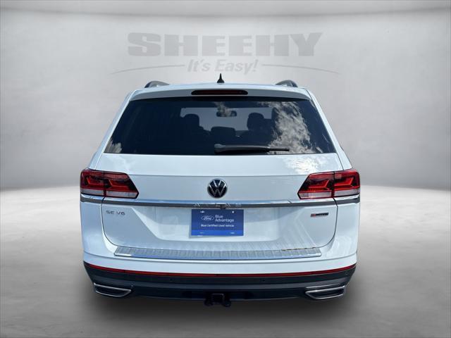 used 2021 Volkswagen Atlas car, priced at $21,500