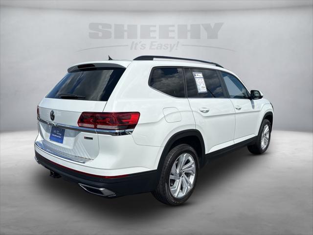 used 2021 Volkswagen Atlas car, priced at $21,500