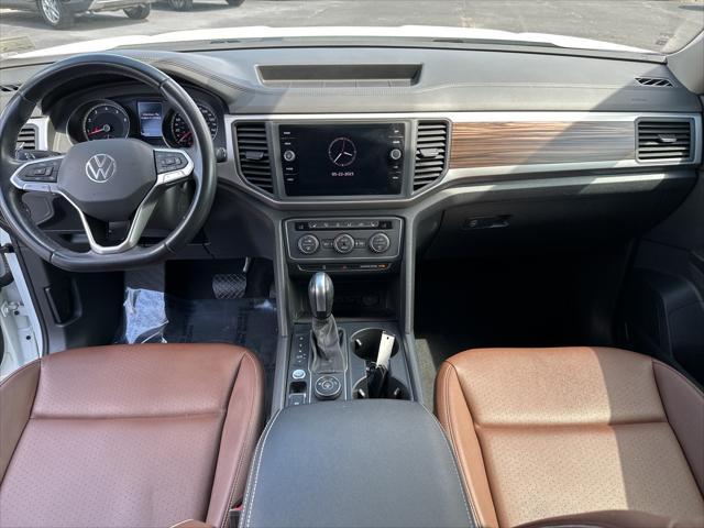 used 2021 Volkswagen Atlas car, priced at $21,500