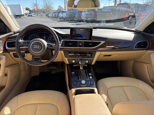 used 2015 Audi A6 car, priced at $10,500