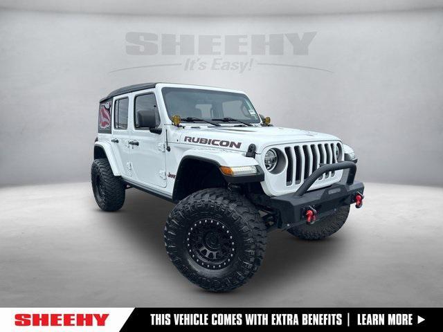 used 2022 Jeep Wrangler Unlimited car, priced at $37,750