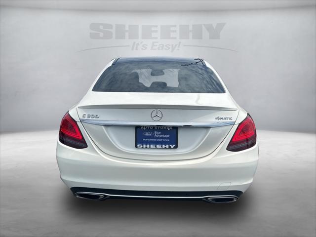used 2019 Mercedes-Benz C-Class car, priced at $20,950