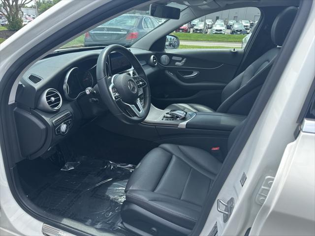 used 2019 Mercedes-Benz C-Class car, priced at $21,750