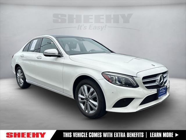 used 2019 Mercedes-Benz C-Class car, priced at $21,750