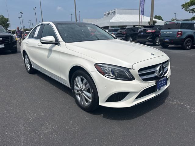 used 2019 Mercedes-Benz C-Class car, priced at $21,750