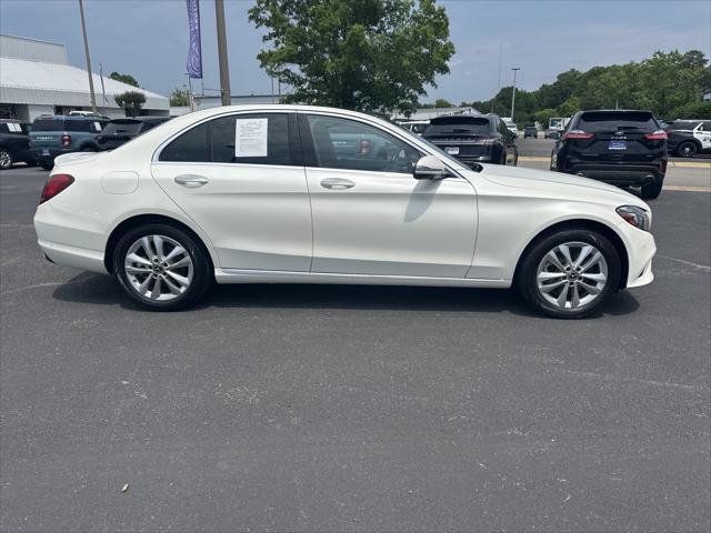 used 2019 Mercedes-Benz C-Class car, priced at $21,750