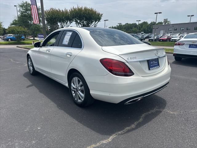 used 2019 Mercedes-Benz C-Class car, priced at $21,750