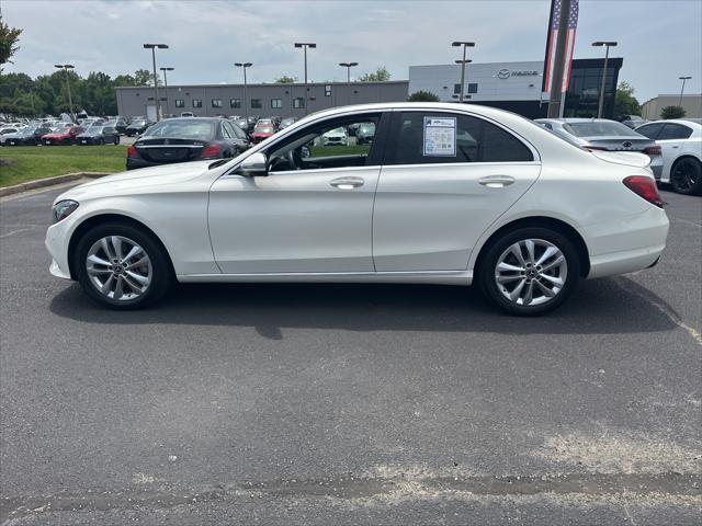used 2019 Mercedes-Benz C-Class car, priced at $21,750