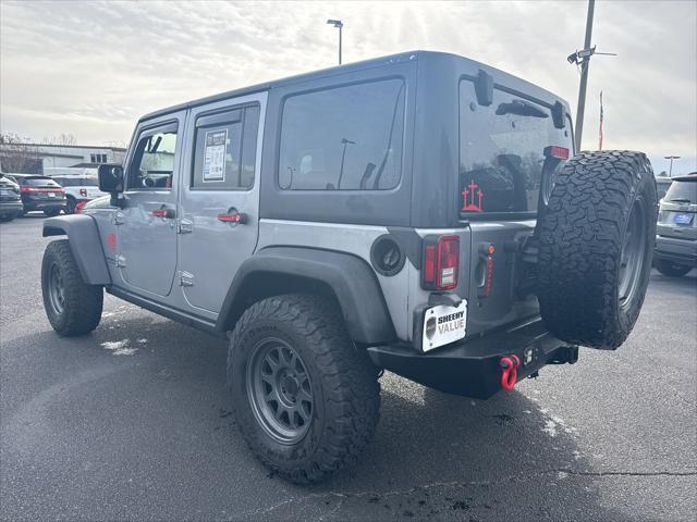 used 2014 Jeep Wrangler Unlimited car, priced at $17,500