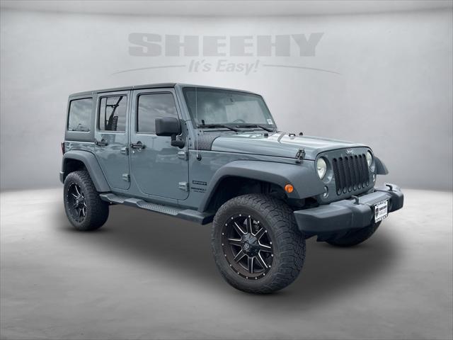 used 2014 Jeep Wrangler Unlimited car, priced at $18,750