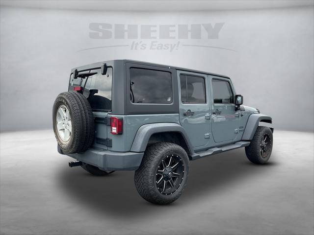 used 2014 Jeep Wrangler Unlimited car, priced at $18,750