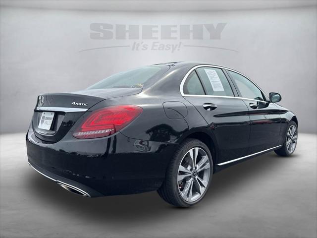 used 2020 Mercedes-Benz C-Class car, priced at $22,500