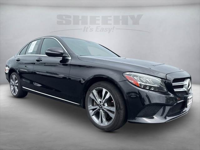 used 2020 Mercedes-Benz C-Class car, priced at $22,500