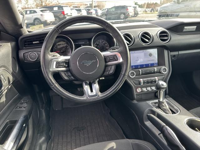 used 2021 Ford Mustang car, priced at $23,500