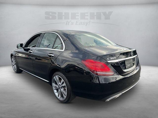 used 2021 Mercedes-Benz C-Class car, priced at $22,500