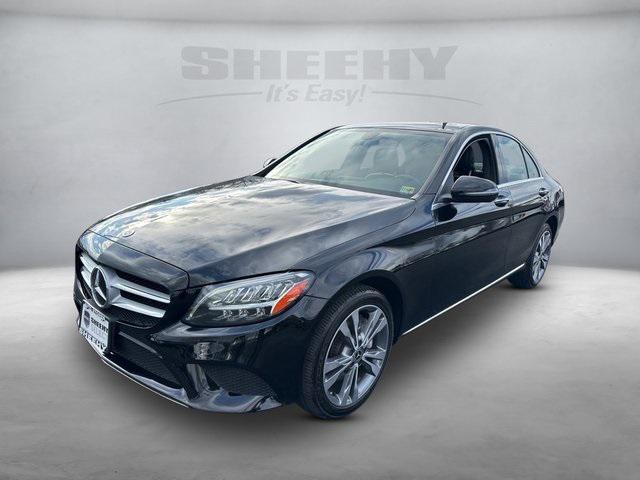 used 2021 Mercedes-Benz C-Class car, priced at $22,500