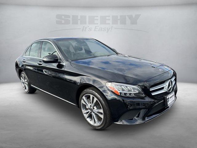 used 2021 Mercedes-Benz C-Class car, priced at $22,500