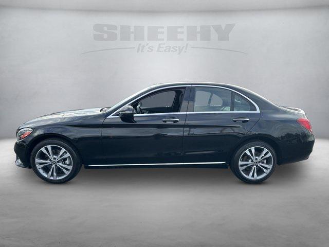 used 2021 Mercedes-Benz C-Class car, priced at $22,500