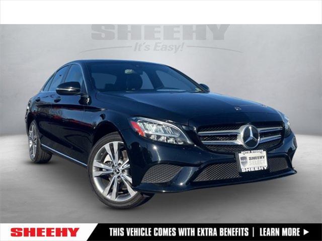 used 2021 Mercedes-Benz C-Class car, priced at $24,750