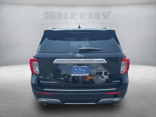 used 2022 Ford Explorer car, priced at $38,750