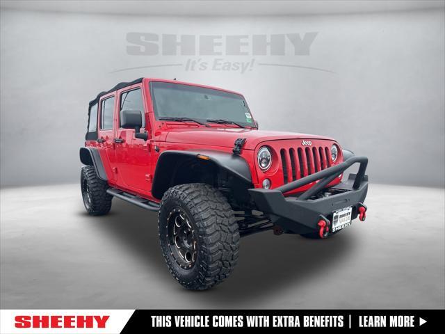 used 2015 Jeep Wrangler Unlimited car, priced at $15,950