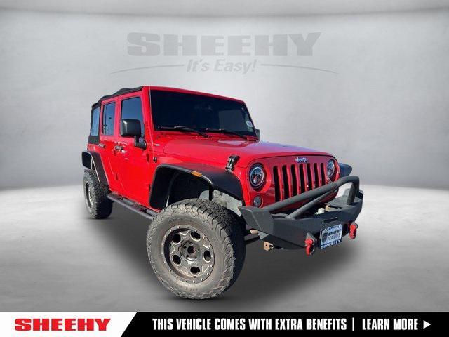 used 2015 Jeep Wrangler Unlimited car, priced at $16,950