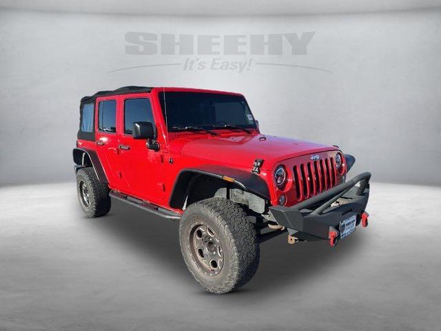 used 2015 Jeep Wrangler Unlimited car, priced at $16,950