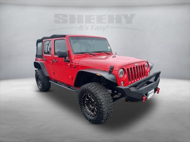 used 2015 Jeep Wrangler Unlimited car, priced at $15,950