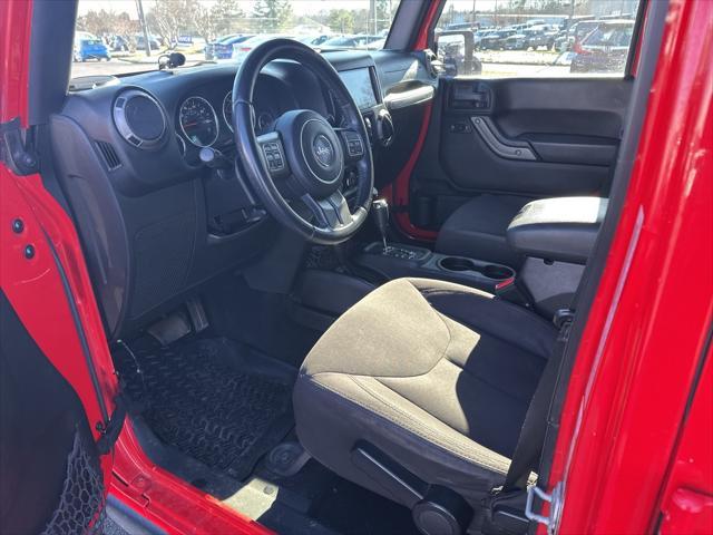 used 2015 Jeep Wrangler Unlimited car, priced at $16,950