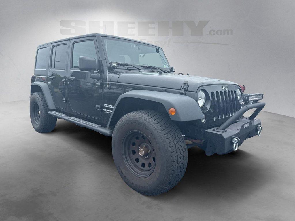 used 2017 Jeep Wrangler Unlimited car, priced at $20,950