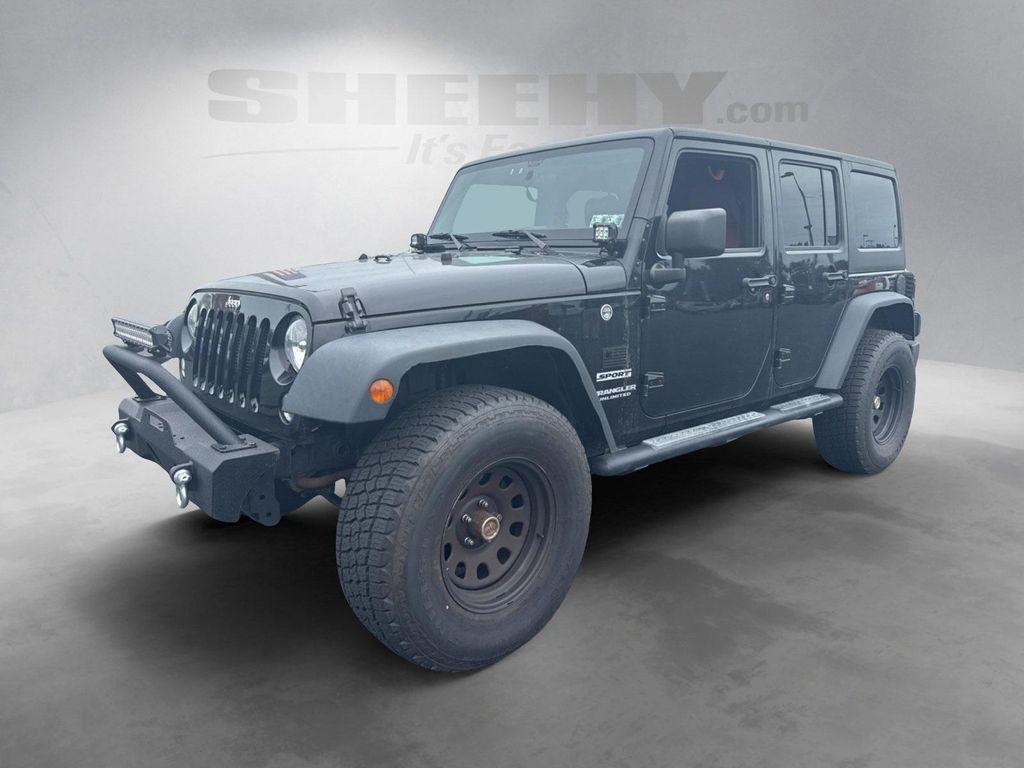 used 2017 Jeep Wrangler Unlimited car, priced at $20,950