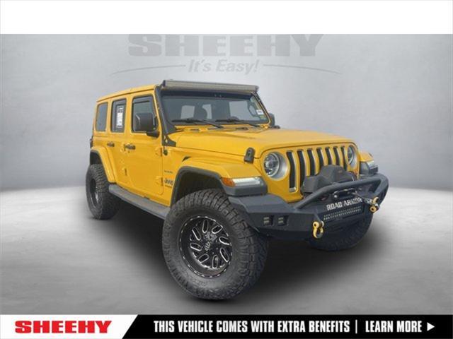 used 2019 Jeep Wrangler Unlimited car, priced at $27,500